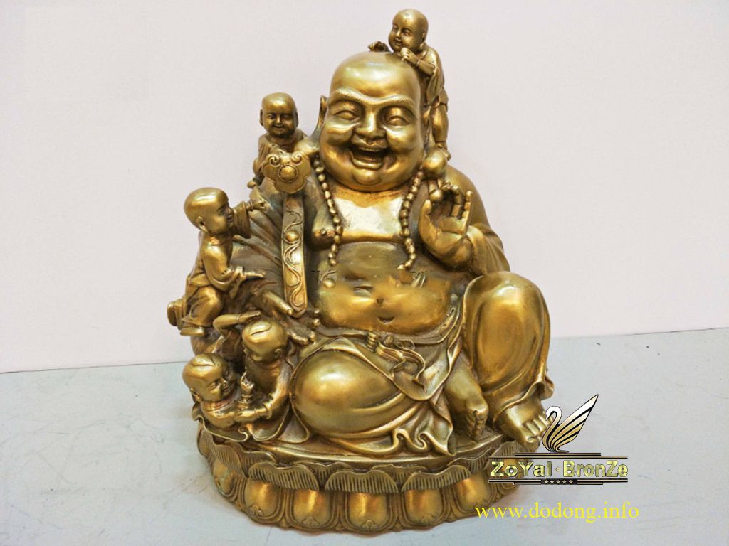 Tượng Phật Di Lặc bằng đồng